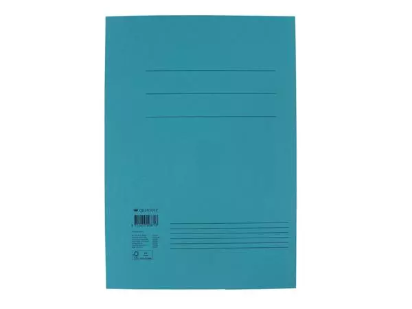 Dossiermap Quantore folio 300gr blauw