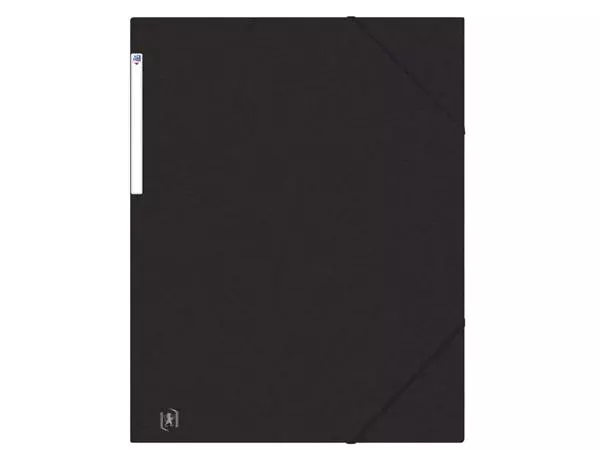 Een Elastomap Oxford Top File+ A3 3 kleppen 390gr zwart koop je bij Van Leeuwen Boeken- en kantoorartikelen