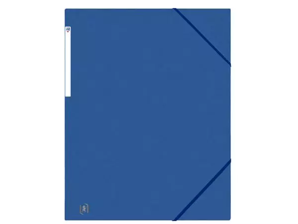 Een Elastomap Oxford Top File+ A3 3 kleppen 390gr blauw koop je bij Goedkope Kantoorbenodigdheden