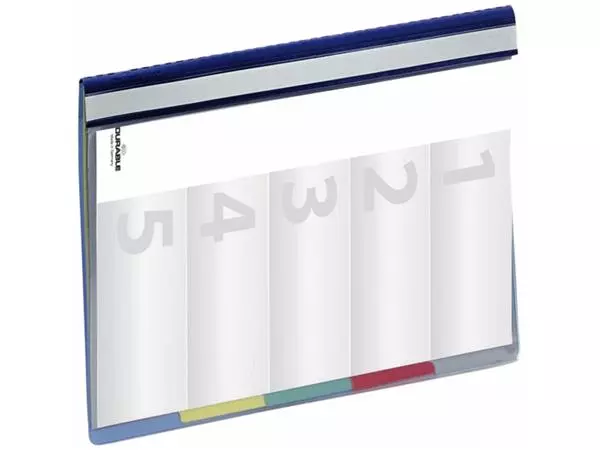 Een Organisatiemap Durable Divisoflex A4 blauw koop je bij Goedkope Kantoorbenodigdheden