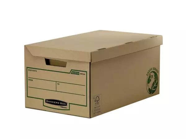 Een Archiefdoos Bankers Box Earth flip top bruin koop je bij Van Hoye Kantoor BV