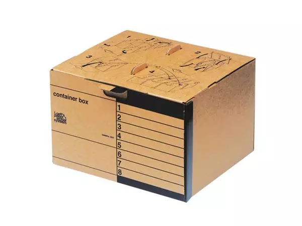 Een Containerbox Loeff's Standaard box 4001 410x275x370mm koop je bij Van Leeuwen Boeken- en kantoorartikelen