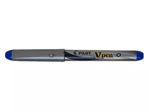 Een Stylo plume Pilot V-pen argent bleu koop je bij QuickOffice BV