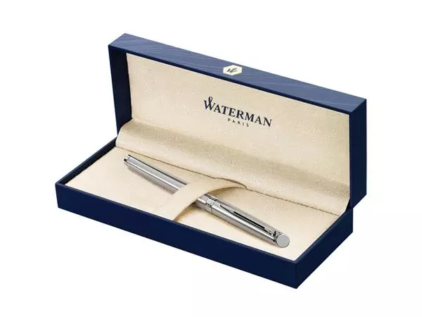 Een Vulpen Waterman Hémisphère stainless steel CT fijn koop je bij Kantoorvakhandel van der Heijde