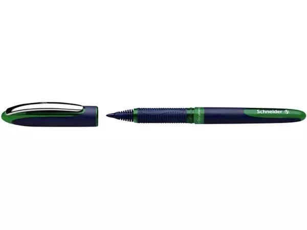 Een ROLLERPEN SCHNEIDER ONE BUSINESS 0.6MM GROEN koop je bij Kantoorvakhandel van der Heijde