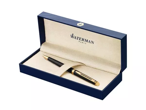 Een Balpen Waterman Hémisphère black lacquer GT medium koop je bij Buro De Peuter