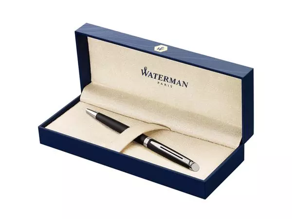 Een Balpen Waterman Hémisphère matt black CT medium koop je bij NiceSupplies.nl