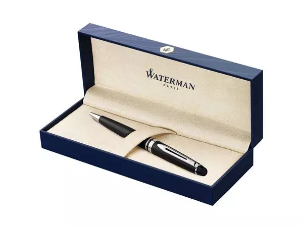 Een Balpen Waterman Expert matt black CT medium koop je bij Kantoorvakhandel van der Heijde