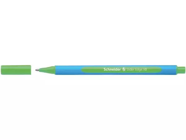 Een BALPEN SCHNEIDER SLIDER EDGE XB GROEN koop je bij Kantoorvakhandel van der Heijde