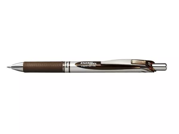 Een GELSCHRIJVER PENTEL BL77 ENERGEL M BRUIN koop je bij Kantoorvakhandel van der Heijde