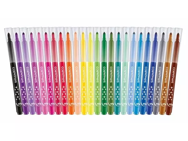 Een VILTSTIFT MAPED COLORPEPS LONG LIFE SET 24 KLEUREN koop je bij Kantoorvakhandel van der Heijde