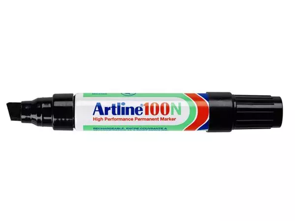 Viltstift Artline 100 schuin 7.5-12mm zwart