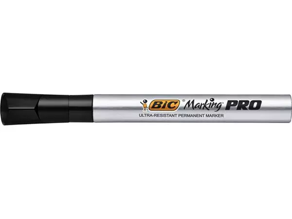 Een Viltstift Bic Pro rond medium zwart koop je bij MV Kantoortechniek B.V.