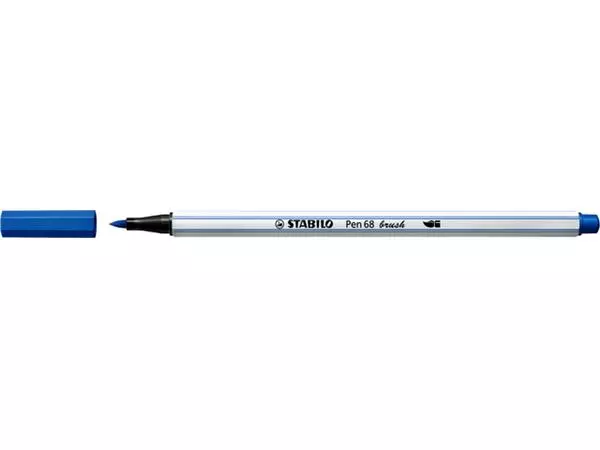 Een Brushstift STABILO Pen 568/41 donkerblauw koop je bij KantoorProfi België BV