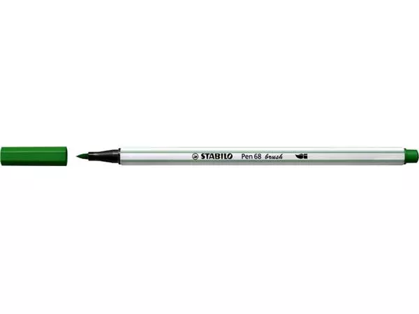 Een Brushstift STABILO Pen 568/36 smaragdgroen koop je bij Van Leeuwen Boeken- en kantoorartikelen