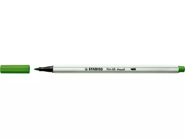 Een Brushstift STABILO Pen 568/33 lichtgroen koop je bij KantoorProfi België BV