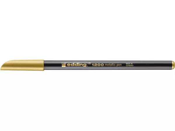 Een FINELINER EDDING 1200 F METALLIC GOUD koop je bij Kantoorvakhandel van der Heijde