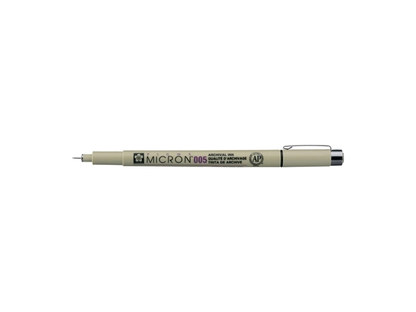 Een Fineliner Sakura Pigma Micron 005 0.2mm zwart koop je bij NiceSupplies.nl