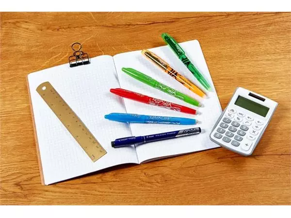 Buy your Rollerpen PILOT friXion medium zwart blister à 1 stuk + 3 vullingen at QuickOffice BV