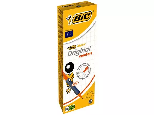 Een Vulpotlood Bic Matic original comfort grip HB 0.7mm koop je bij Van Leeuwen Boeken- en kantoorartikelen