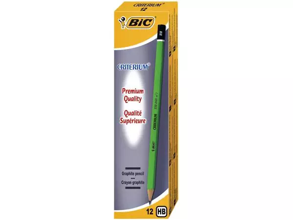 Een Potlood Bic Criterium 550 zeshoekig HB koop je bij NiceSupplies.nl