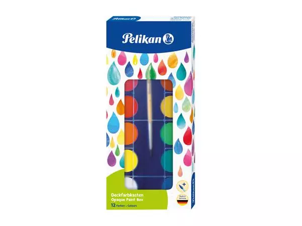 Een Waterverfdoos Pelikan 721324 12 napjes koop je bij Unimark Office B.V.