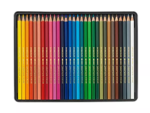 Een Kleurpotloden Caran d'Ache Swisscolor aquarel 30stuks ass. koop je bij Buro De Peuter