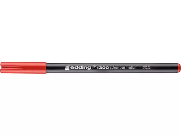 Een FINELINER EDDING 1300 M ROOD koop je bij Kantoorvakhandel van der Heijde