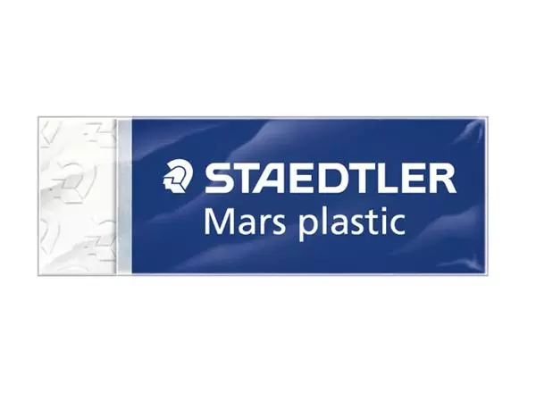 Een Gum Staedtler Mars 52650 65x23x10mm potlood wit koop je bij NiceSupplies.nl