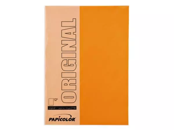 Een Kopieerpapier Papicolor A4 200gr 6 vel oranje koop je bij Unimark Office B.V.