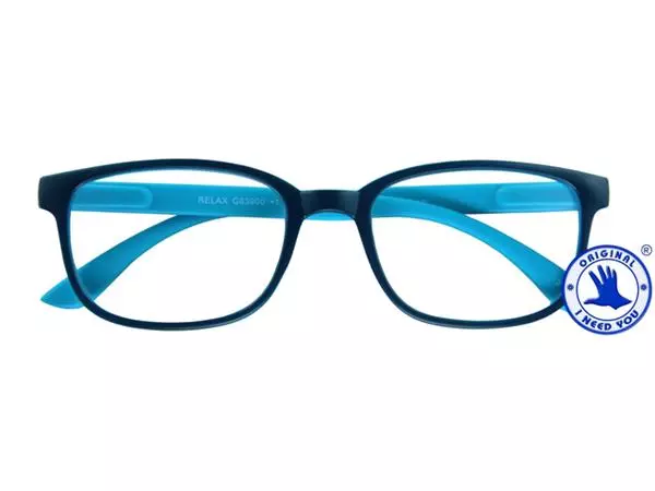 Een Leesbril I Need You +1.50 dpt Relax blauw-lichtblauw koop je bij L&N Partners voor Partners B.V.