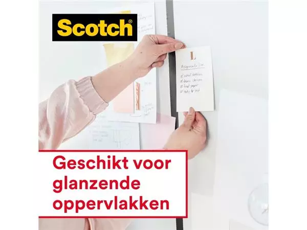 Een Plakband Scotch Crystal 600 19mmx33m transparant koop je bij NiceSupplies.nl