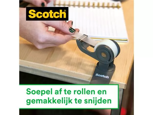 Een Plakband Scotch Magic 810 12mmx10m onzichtbaar + plakbandhouder koop je bij NiceSupplies.nl