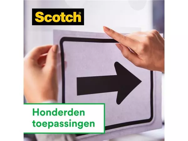 Een Plakband Scotch Magic 810 19mmx15m onzichtbaar + plakbandhouder koop je bij Goedkope Kantoorbenodigdheden