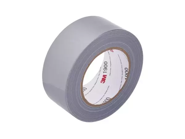 Een Plakband 3M 1900 Duct Tape 50mmx50m zilver koop je bij Kantoorvakhandel van der Heijde