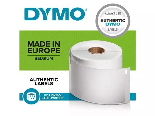 Een ETIKET DYMO LABELWRITER MULTIF 32X57 12ST WIT koop je bij Kantoorvakhandel van der Heijde