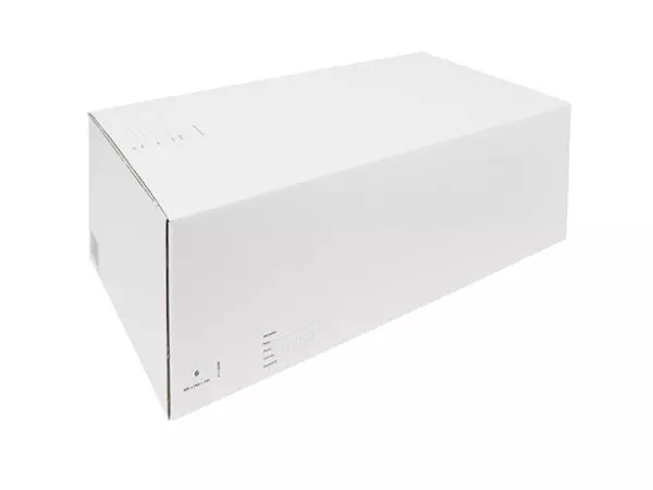 Een Postpakketbox IEZZY 6 485x260x185mm wit koop je bij Van Hoye Kantoor BV