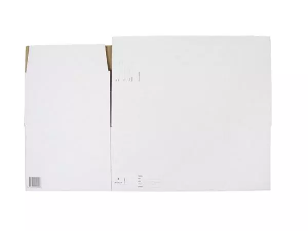 Een Postpakketbox IEZZY 6 485x260x185mm wit koop je bij NiceSupplies.nl