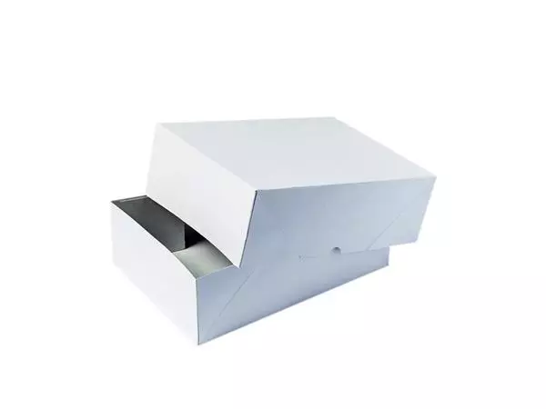 Een Paraatdoos IEZZY A5 215x155x50mm voor 500vel wit koop je bij NiceSupplies.nl