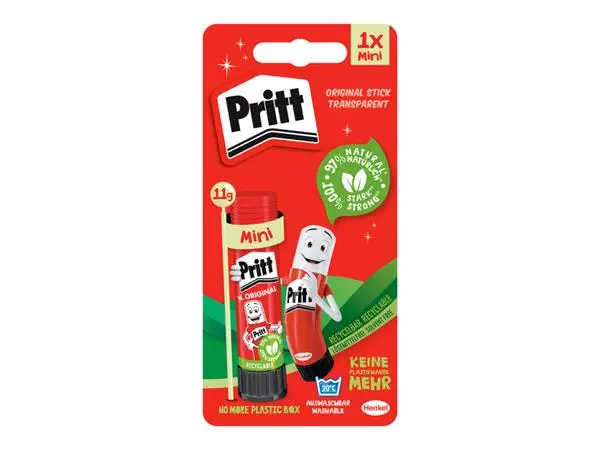 Een Lijmstift Pritt Stick Original 11gr op blister koop je bij Unimark Office B.V.