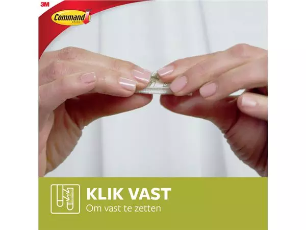 Een Bevestigingsstrip Command klik vast klein 1,8kg wit koop je bij Ziffo Kantoorcentrum BV