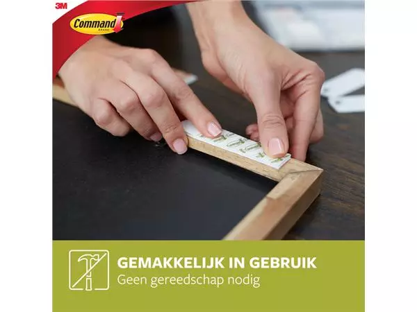 Een Bevestigingsstrip Command klik vast klein 1,8kg wit koop je bij NiceSupplies.nl