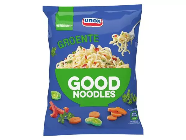 Een Good Noodles Unox groenten koop je bij Van Leeuwen Boeken- en kantoorartikelen