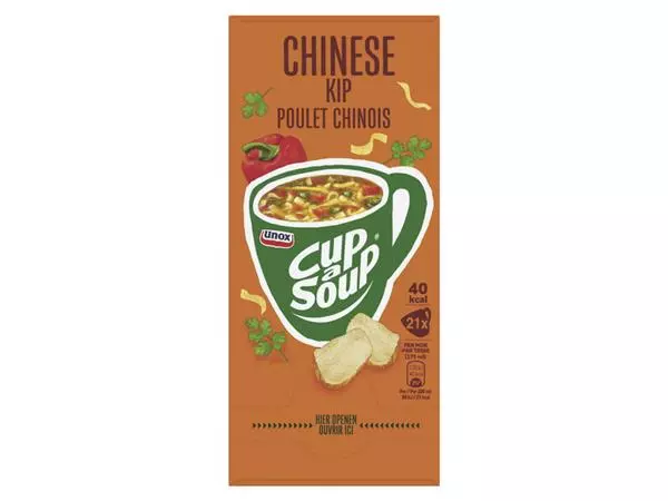 Een Cup-a-Soup Unox Chinese kip 21x175ml koop je bij NiceSupplies.nl