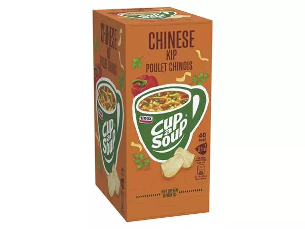 Een Cup-a-Soup Unox Chinese kip 21x175ml koop je bij Unimark Office B.V.