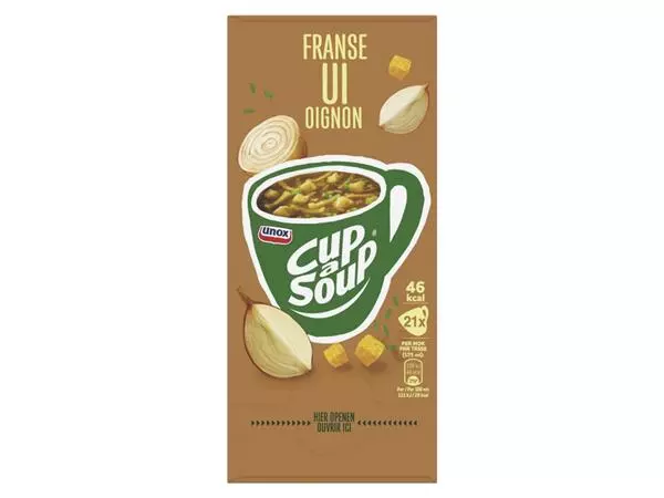 Een Cup-a-Soup Unox Franse ui 21x175ml koop je bij NiceSupplies.nl