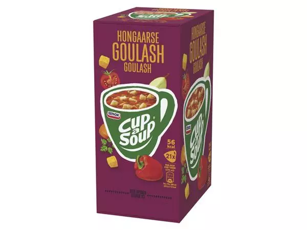 Een Cup-a-Soup Unox Hongaarse goulash 175ml koop je bij QuickOffice BV