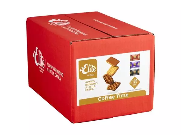 Een Koekjes Elite Special Coffee Time mix 120 stuks koop je bij QuickOffice BV