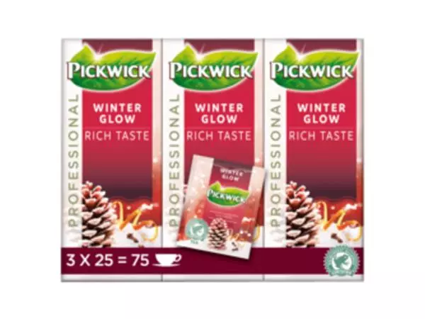 Een Thee Pickwick winter glow 25x2 gr met envelop koop je bij L&N Partners voor Partners B.V.