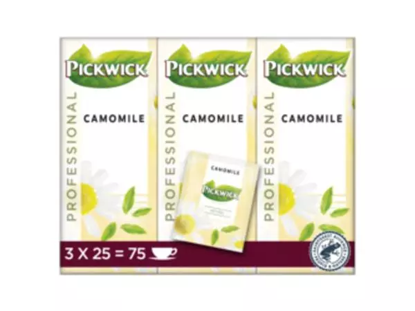 Een Thee Pickwick camomile 25x1.5gr koop je bij EconOffice
